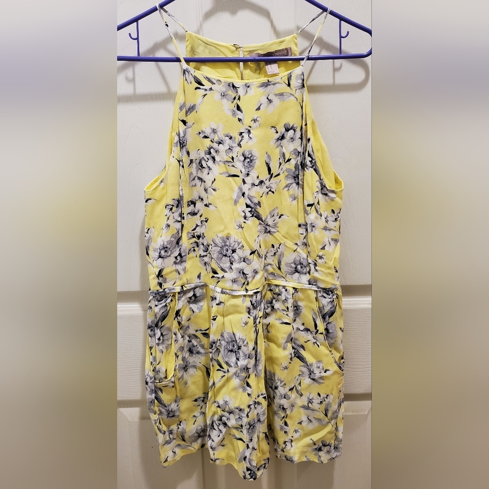 Forever21 Contemporary Floral Romper - Size M